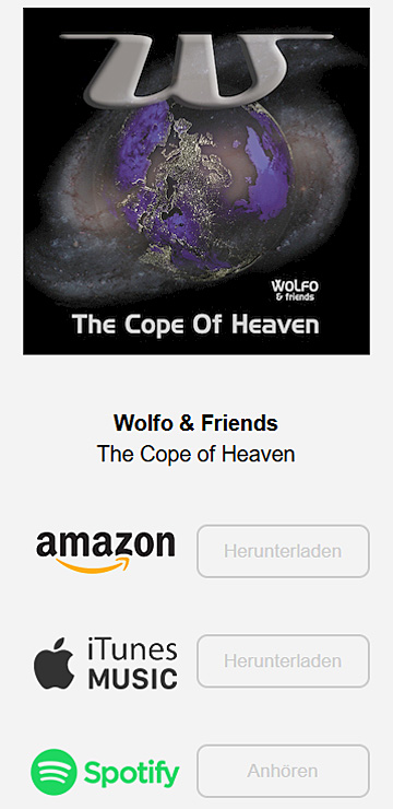 GLAVIVA - WOLFO & friends - The Cope Of Heaven - Download