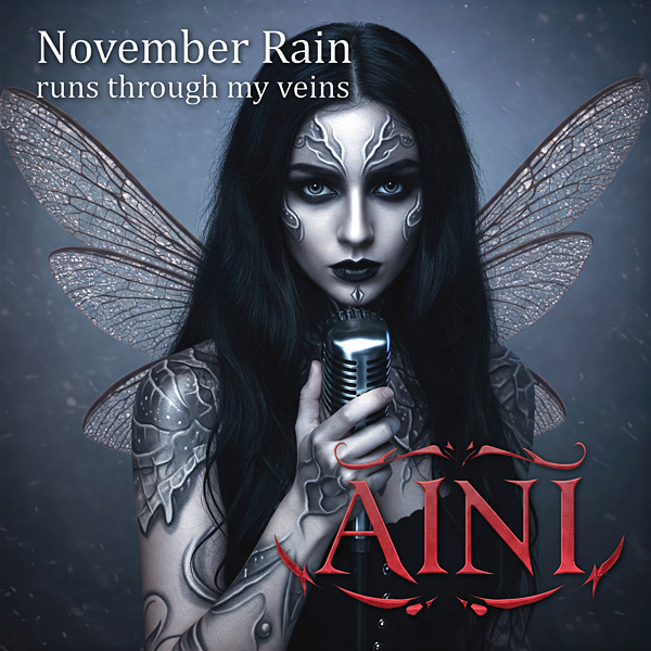 November Rain Runs Through My Veins � WOLFO & friends feat. AINI � GLAVIVA � CD-Cover
